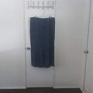 Maxi Length Denim skirt